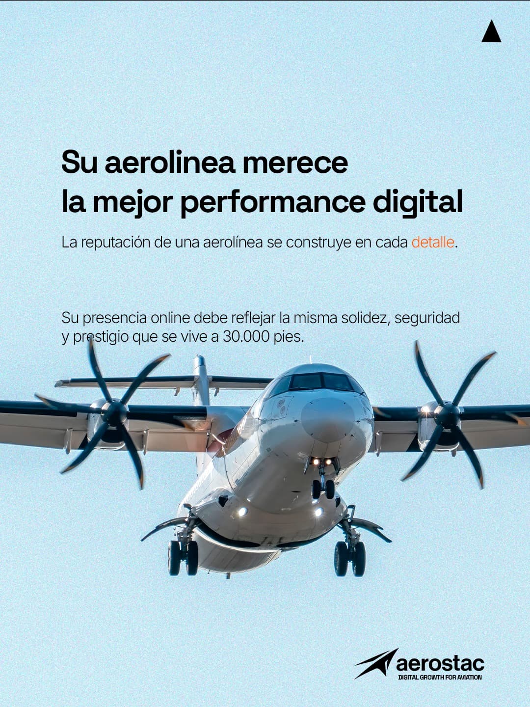 Aircraft in flight — solution to generate charter leads