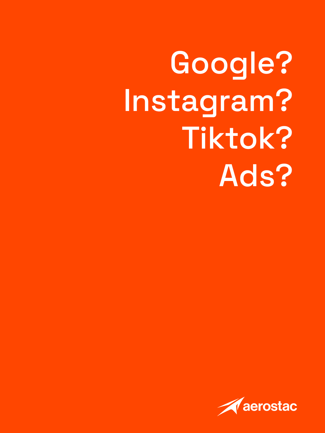 Canales de publicidad digital: Google, Instagram, TikTok y Ads